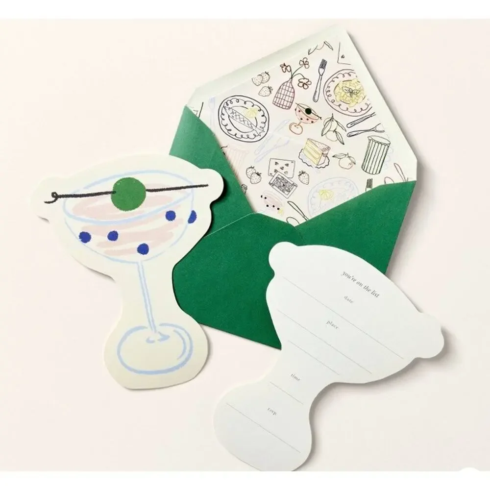 Kate Spade Hostess Set | Bundled Party Invites, Candles, Matches & Snack Cups